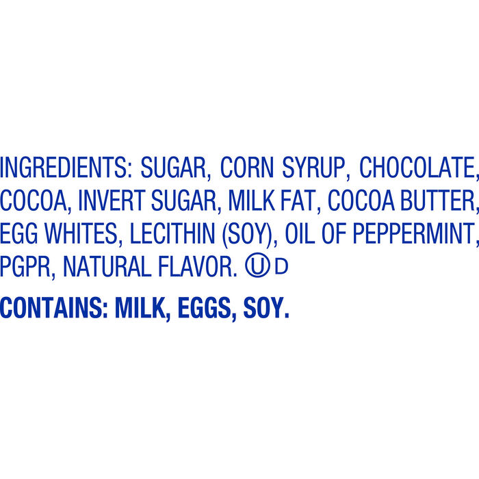 Image of YORK Minis Unwrapped Dark Chocolate Peppermint Patties, Christmas , Candy Bag, 7 oz Packaging