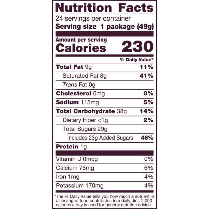 Image of WHOPPERS Malted Milk Balls Candy Packs, 1.75 oz (24 Count) Packaging