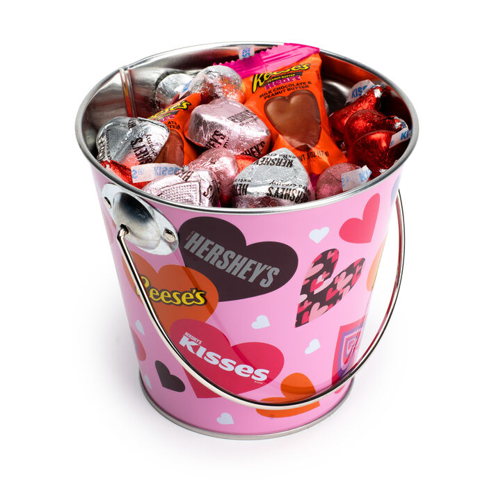 Image of Valentine&rsquo;s Day Candy Bucket, 20 oz. Packaging