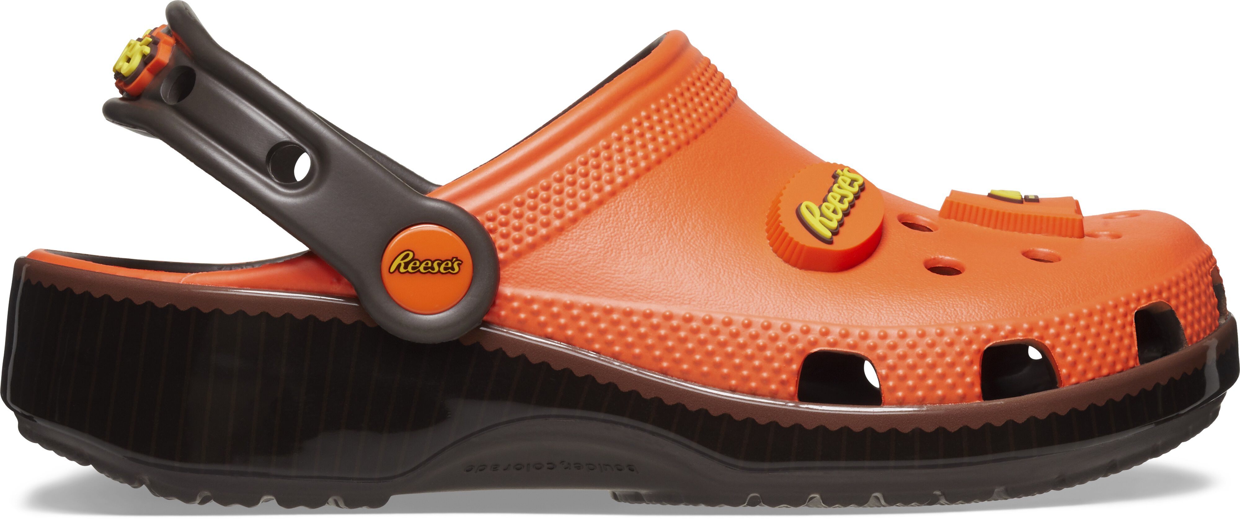 Orange crocs for best sale sale