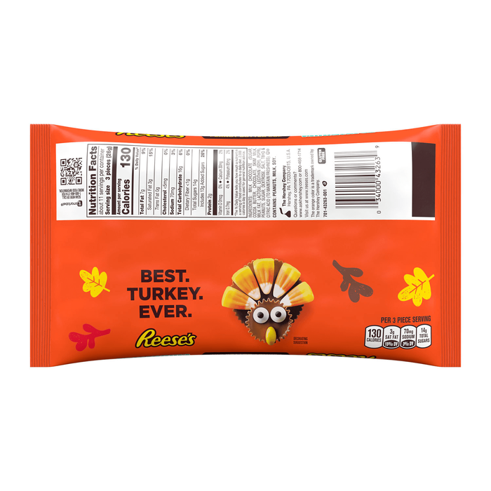 Image of Fall REESE'S Peanut Butter Miniatures, 9.9 oz. Bag Packaging