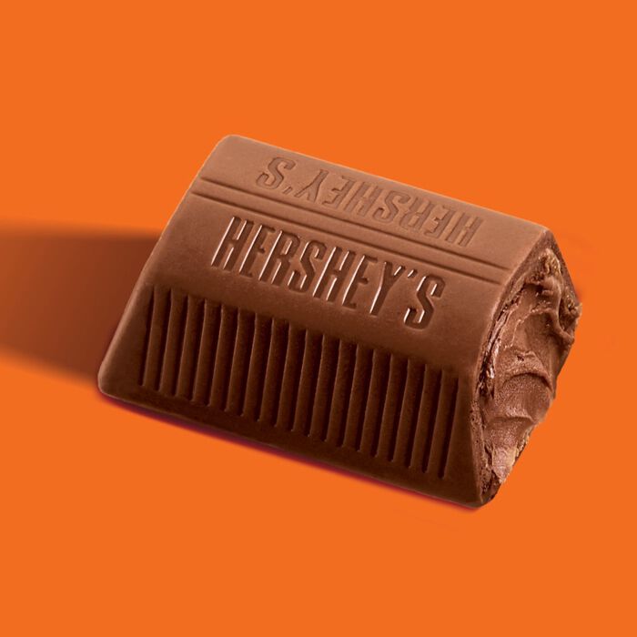 Image of HERSHEY'S NUGGETS Pumpkin Spice Latte Flavored Chocolates, 8oz Candy Bag Packaging