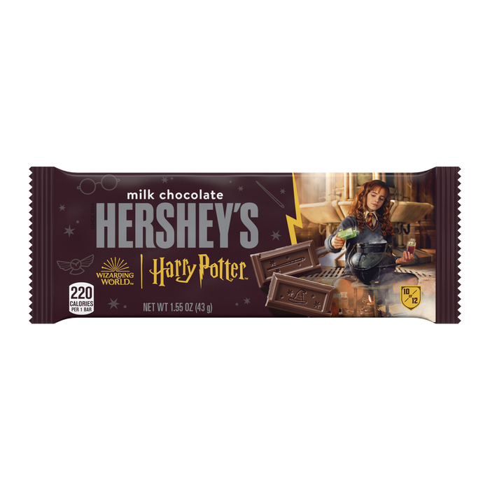 Image of HERSHEY'S Milk Chocolate Harry Potter™ Halloween Candy Bars, 1.55 oz (6 Count) Packaging