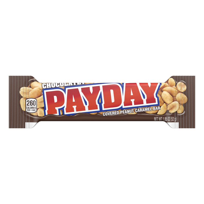 Image of PAYDAY Chocolatey Peanut Caramel Standard Bar, 1.85 oz Packaging