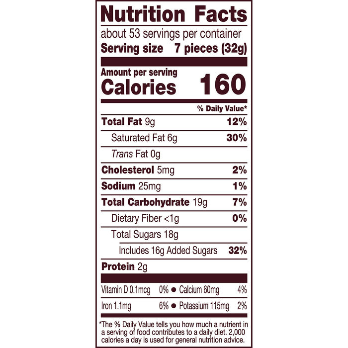 Image of HERSHEY'S KISSES Pink Foils Milk Chocolate Candy Bulk Bag, 60 oz Packaging
