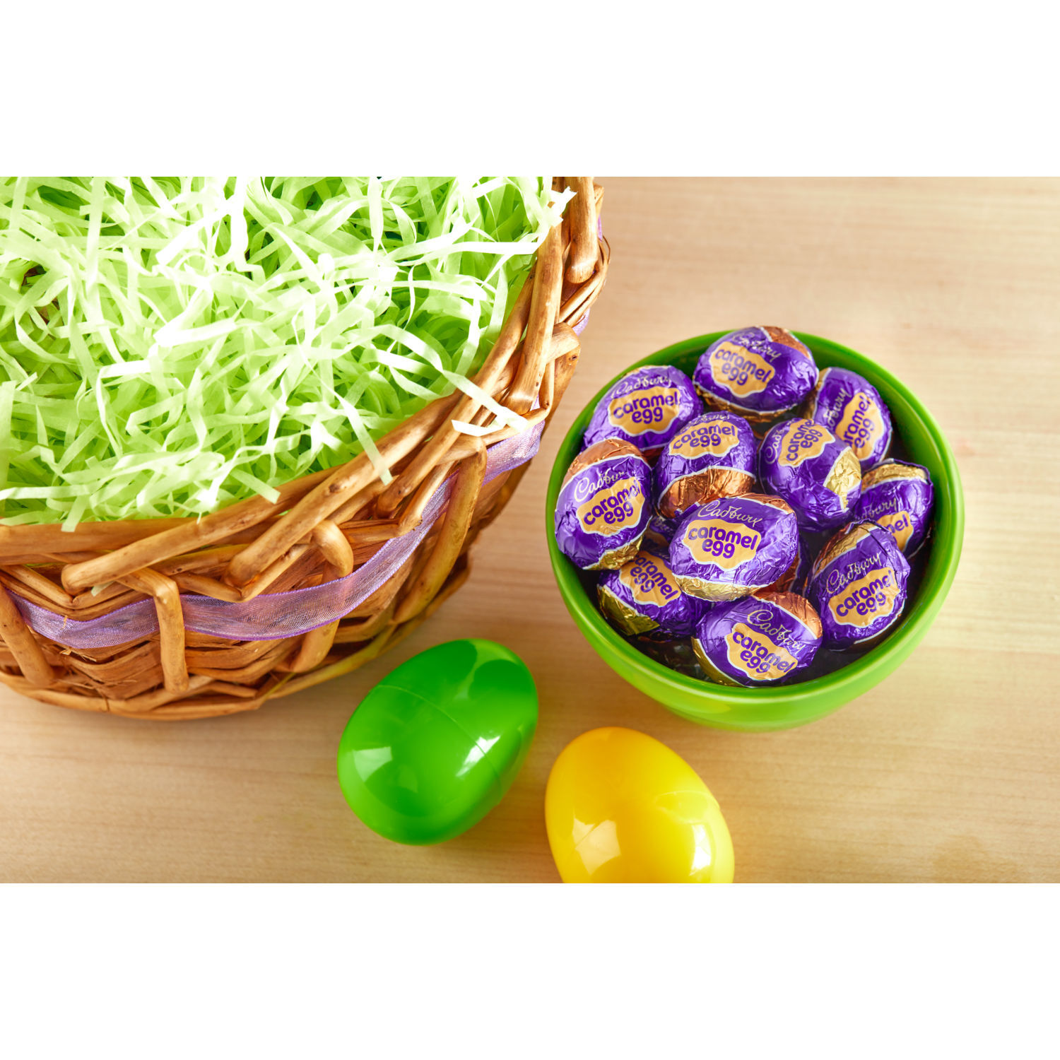 CADBURY CARAMEL EGG Milk Chocolate Caramel, Easter Candy Box