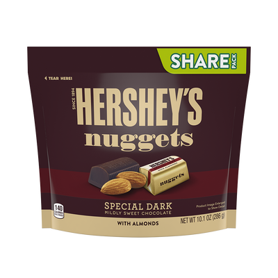 HERSHEY'S NUGGETS SPECIAL DARK Chocolate with Almonds