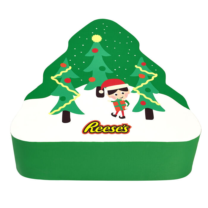 Image of Holiday REESE'S Peanut Butter Trees Gift Box Packaging