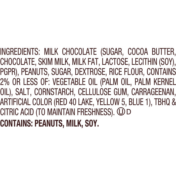 Image of REESE'S Miniatures with Sprinkles Milk Chocolate Peanut Butter Cups, Easter Candy Bag, 9.3 oz Packaging