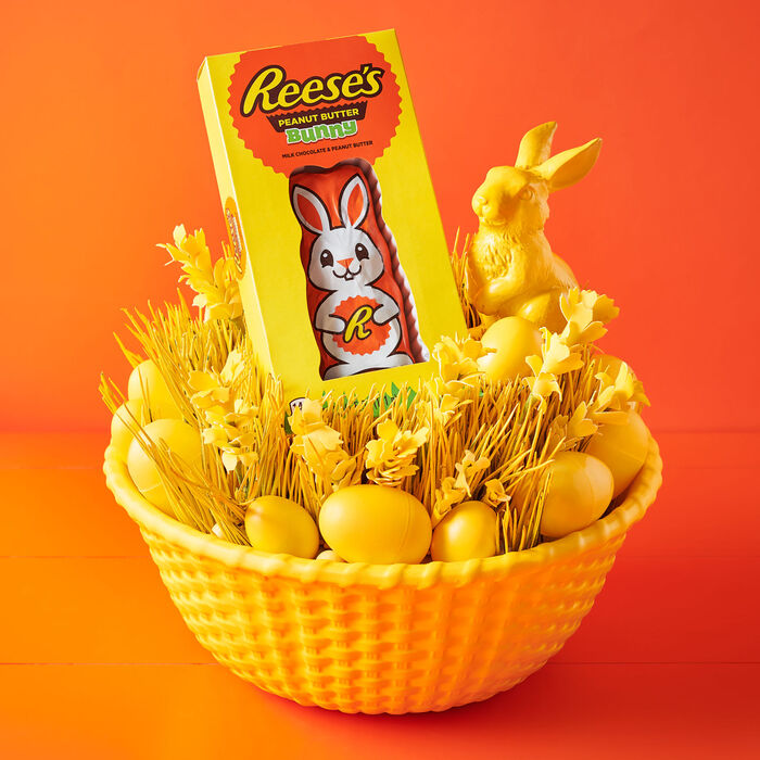 Image of REESE'S Milk Chocolate Peanut Butter Easter Bunny, 5 oz Packaging