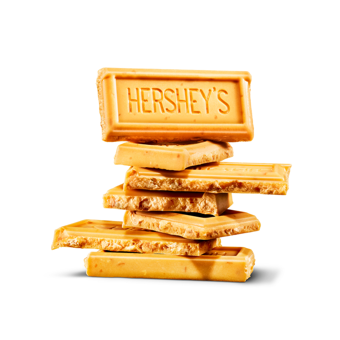 Image of HERSHEY'S GOLD with Peanuts & Pretzels Standard Bar Packaging