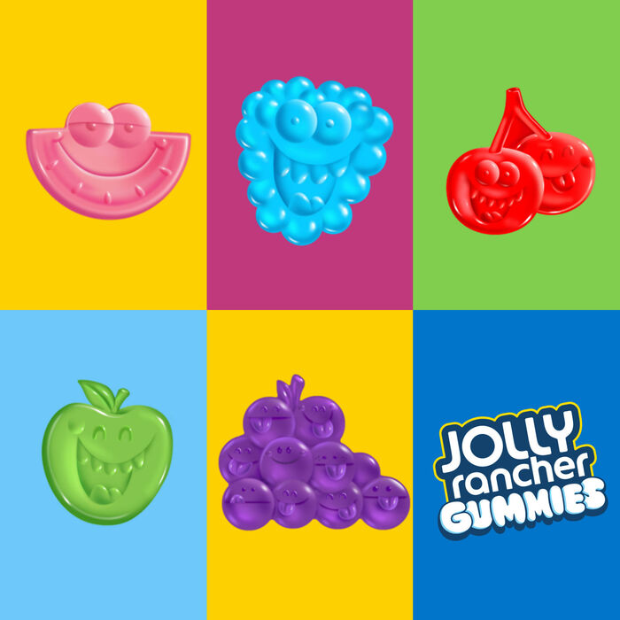 Image of JOLLY RANCHER Original Gummies Candy Assorted 13oz Candy Bag Packaging