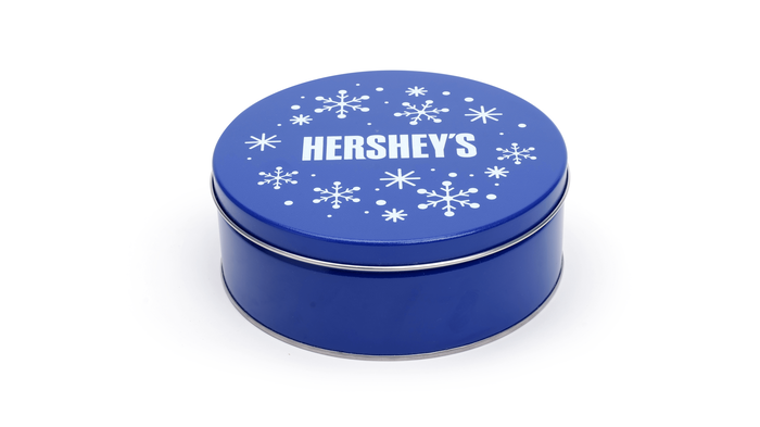 Image of Holiday 2lb Tin Christmas Trees Packaging