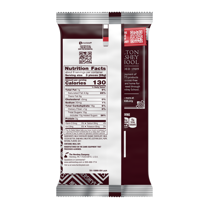 Image of Vintage-Inspired HERHSEY&rsquo;S Milk Chocolate Giant Bar (7.56oz) Packaging