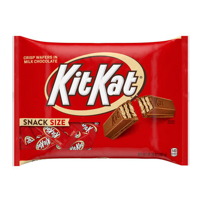 KIT KAT Milk Chocolate Snack Size 10oz Candy Bag