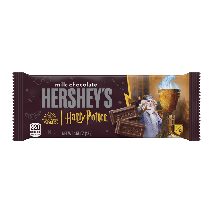 Image of HERSHEY'S Milk Chocolate Harry Potter™ Halloween Candy Bars, 1.55 oz (36 Count) Packaging