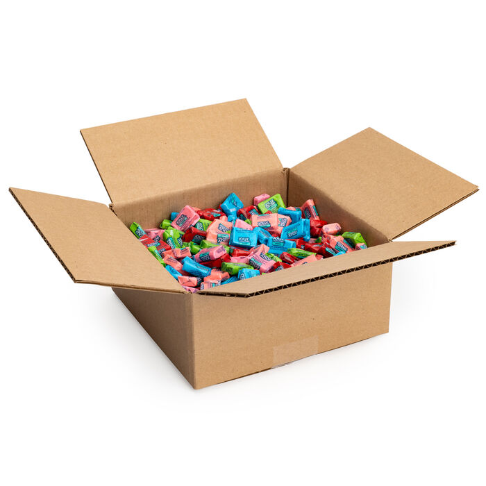 Image of JOLLY RANCHER Assorted Flavor Chews Candy 5lb Bulk Box Packaging