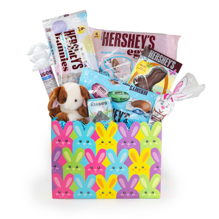 Image of HERSHEY’S Chocolates Assorted Easter Basket Box Packaging