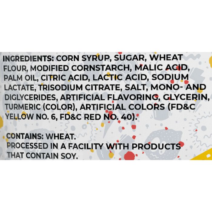 Image of Sour Strips Strawbango Bites Candy Bag, 6.35oz Packaging