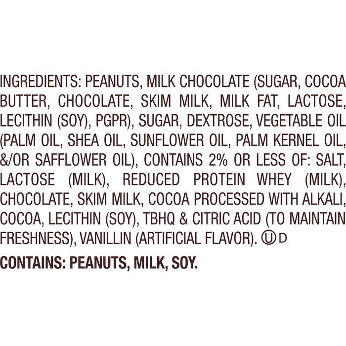 Image of REESE'S Milk Chocolate Peanut Butter Egg, Easter Candy Pack, 1.2 oz (36 Count) Packaging