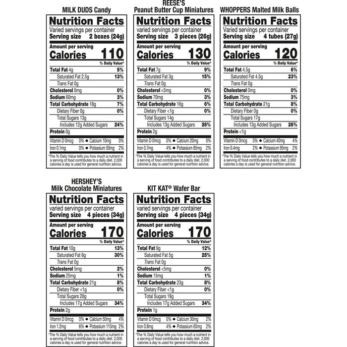 Image of Hershey Assorted Halloween Candy, 32.33oz Bag (105 Pieces) Packaging