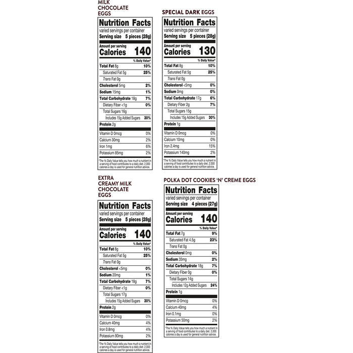 Image of HERSHEY'S Assorted Eggs, Easter Candy Bulk Bag, 29.33 oz Packaging