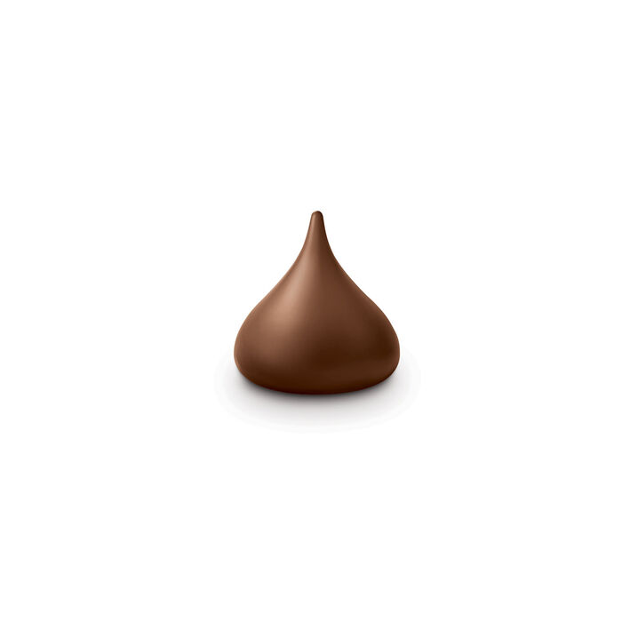 Image of HERSHEY'S World's Largest Milk Chocolate KISS 1 lb. Candy Box Packaging