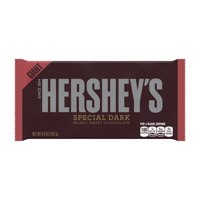 Image of HERSHEY'S SPECIAL DARK Giant (6.8 oz.) Bar Packaging