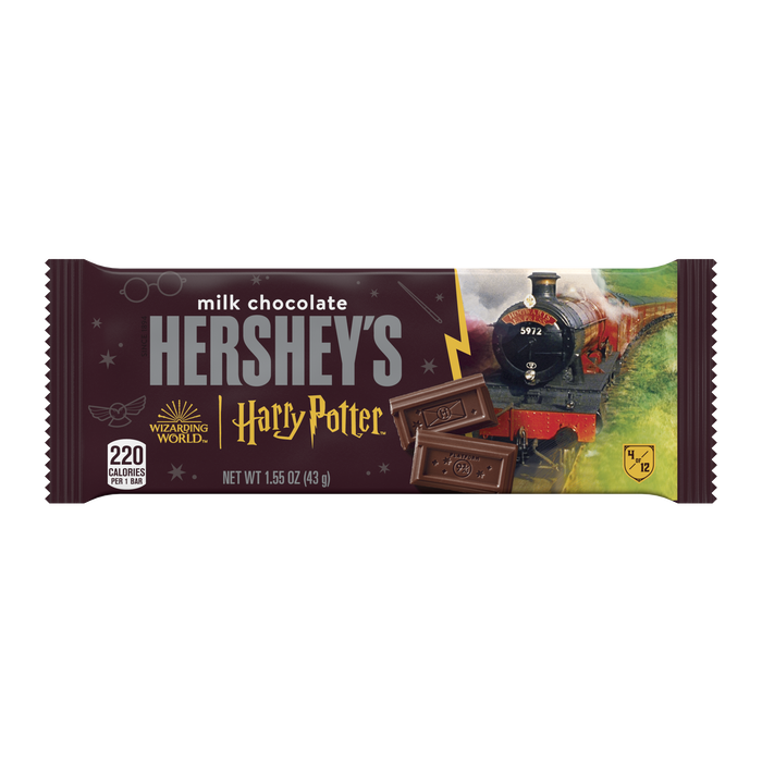 Image of HERSHEY'S Milk Chocolate Harry Potter™ Halloween Candy Bars, 1.55 oz (36 Count) Packaging