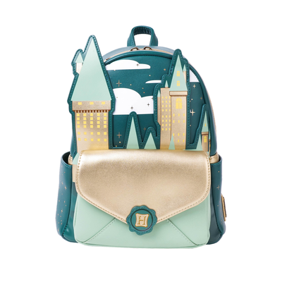Loungefly Harry Potter™ Golden Hogwarts Castle Mini Backpack