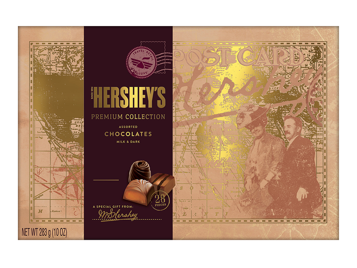 Image of HERSHEY'S Pot of Gold Premium Collection Chocolate Gift Box Packaging