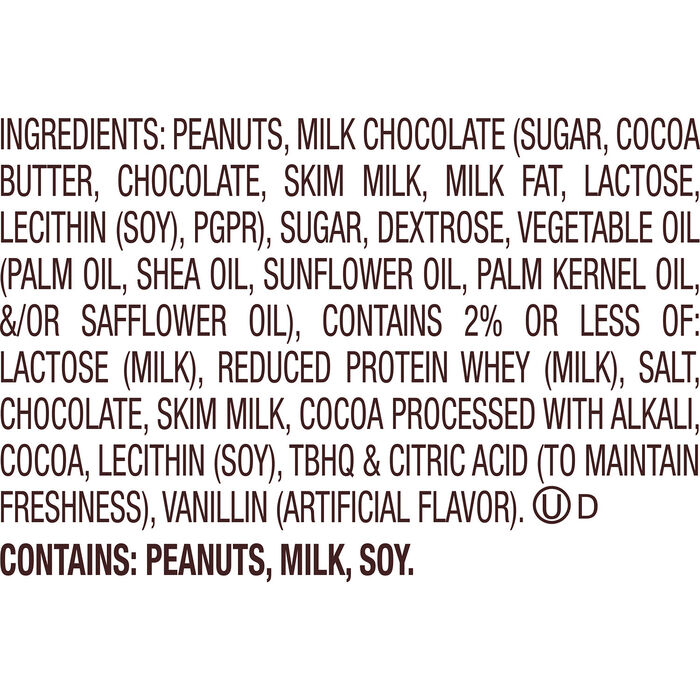 Image of REESE'S Milk Chocolate Snack Size Peanut Butter Trees, Christmas Candy Bag, 9.6 oz Packaging