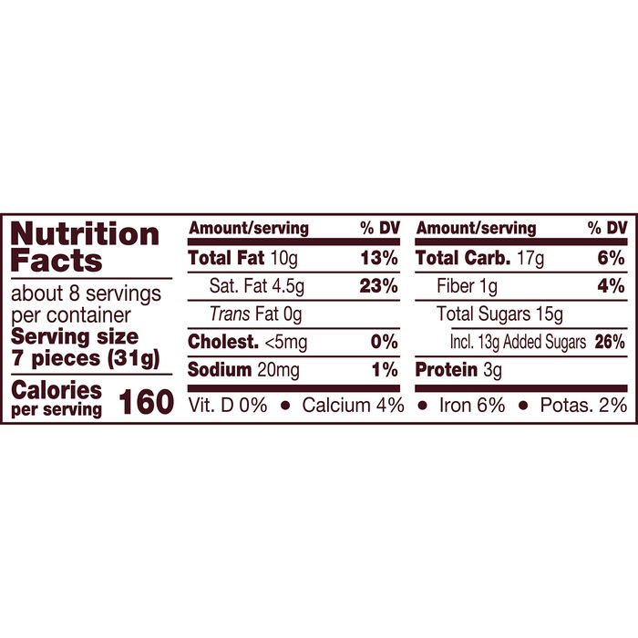 Image of HERSHEY'S KISSES Milk Chocolate with Almonds Candy Share Pack, 8.7 oz Packaging