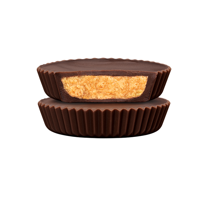 Image of REESE'S Organic Dark Chocolate Peanut Butter Cups, 1.4 oz Packaging