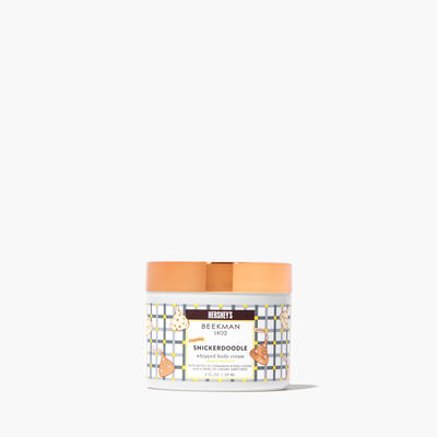 Limited-Edition Beekman 1802 x HERSHEY'S Travel-Size KISSES Snickerdoodle Whipped Body Cream 2 oz