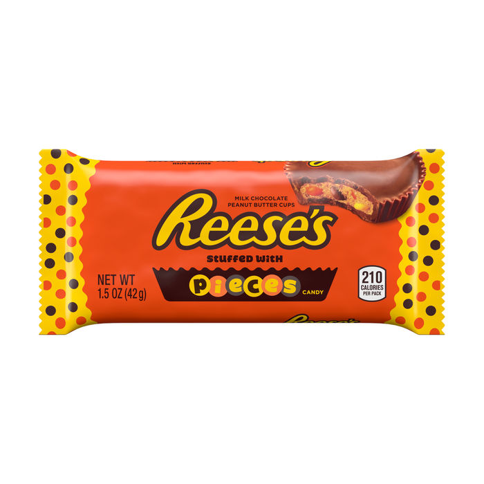 Image of REESE'S Peanut Butter Cups with REESE'S PIECES Packaging