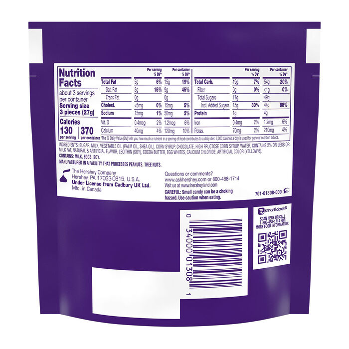 Image of CADBURY MINI Chocolate with Fondant Creme Eggs, Easter Candy Bag, 2.8 oz Packaging