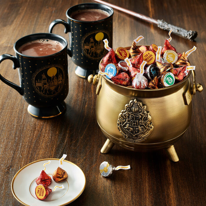 Image of HERSHEY'S KISSES Milk Chocolate Harry Potter, Halloween Candy Bag, 8.5 oz Packaging