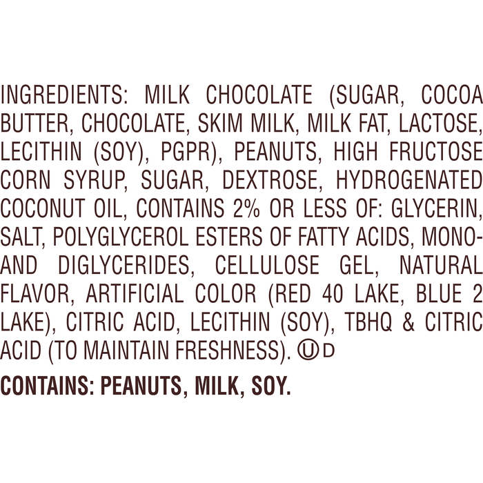Image of REESE'S Big Cup PB&J Strawberry Milk Chocolate Peanut Butter Cups Candy Packs, 1.4 oz (16 Count) Packaging