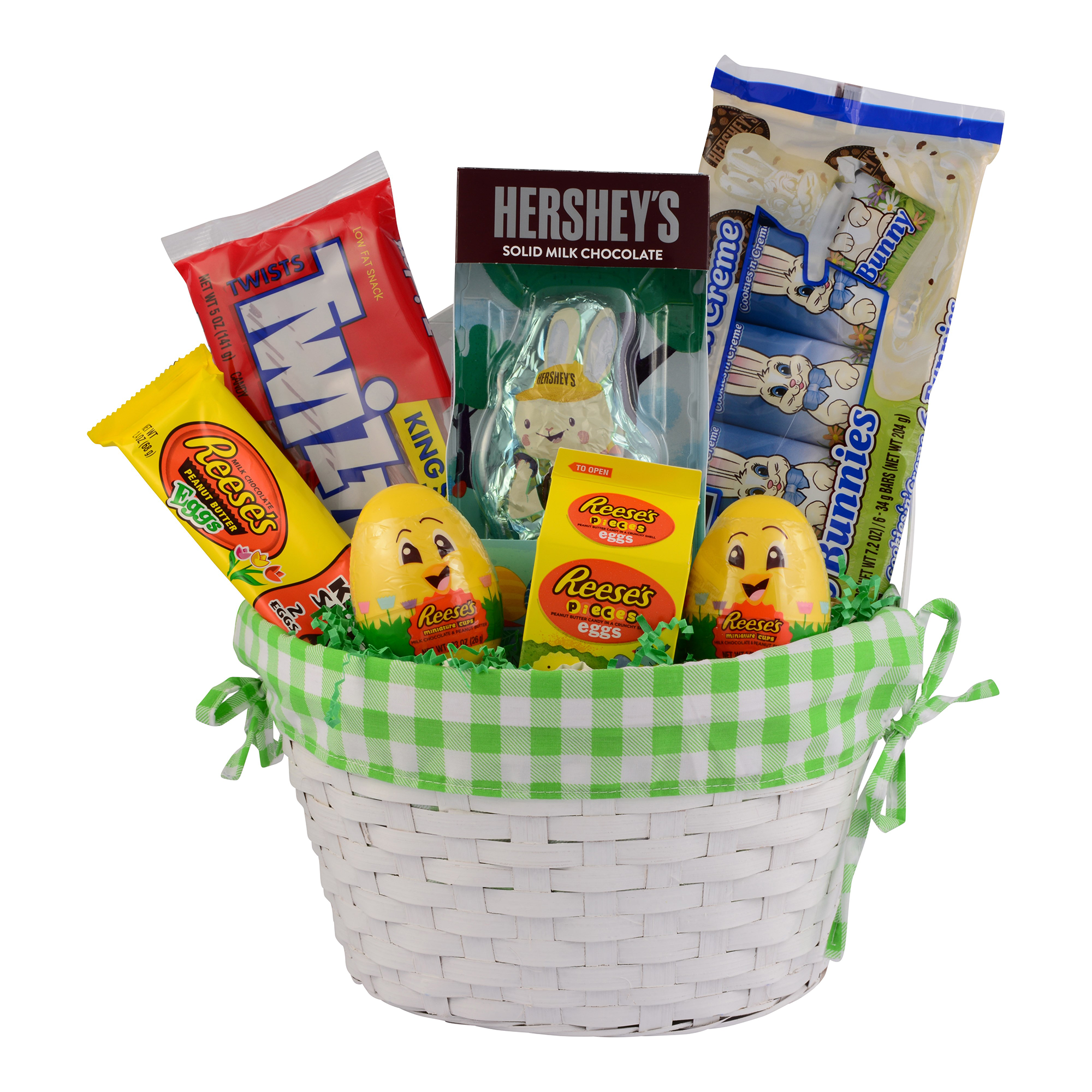 easter baskets with toys and candy