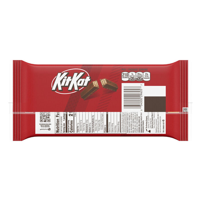 Image of KIT KAT® Milk Chocolate Wafer Candy Bars, 1.5 oz (6 Count) Packaging