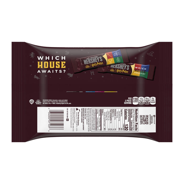 Image of HERSHEY'S Milk Chocolate Harry Potter™ Snack Size Halloween Candy Bars, 9.45 oz Packaging