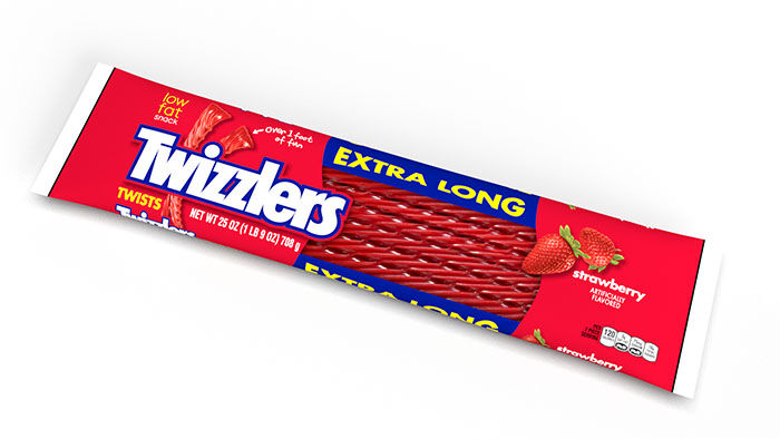 Image of Extra Long TWIZZLERS Twists Packaging