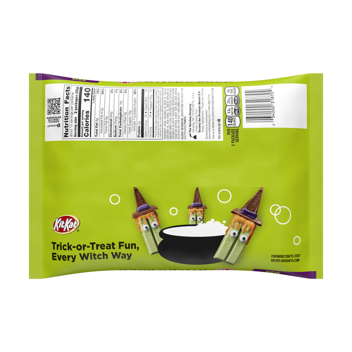 KIT KAT® Crisp Wafers in Crème with Witch's Brew Foils, 9.8 oz