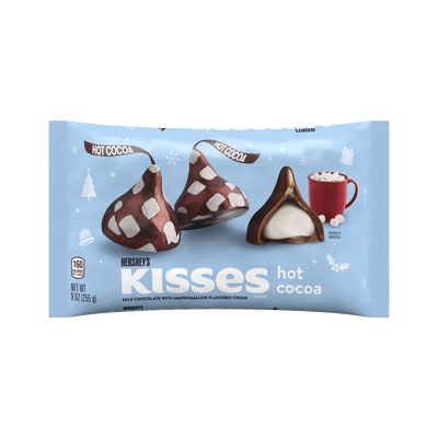 Holiday KISSES Hot Cocoa with Marshmallow Creme