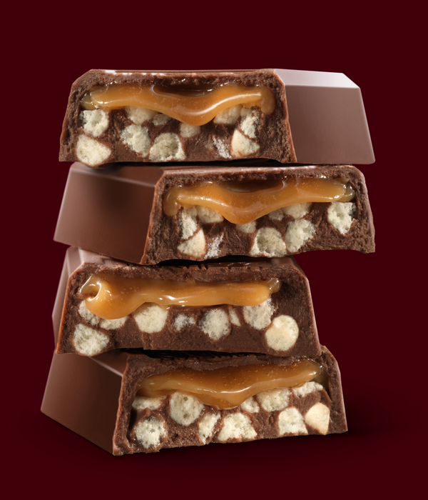 HERSHEY'S COOKIE LAYER CRUNCH Bar Caramel FREE 13 Day Delivery