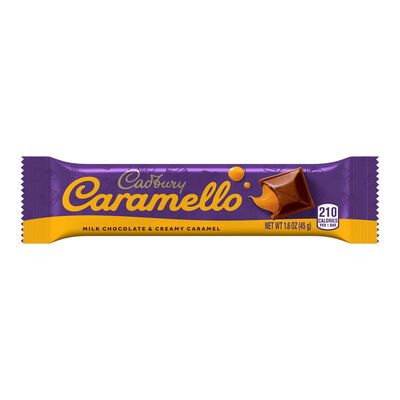 CARAMELLO Milk Chocolate Standard Size 1.4oz Candy Bar