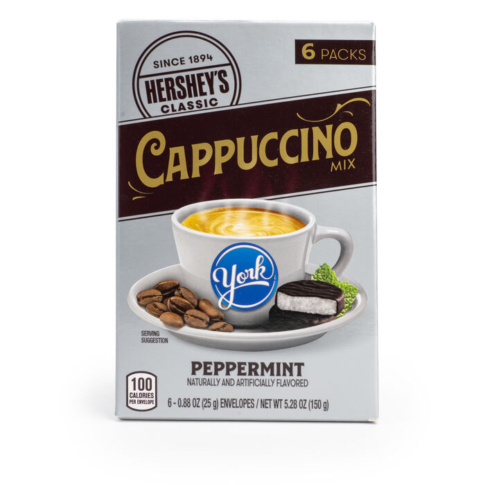 Image of YORK Cappuccino Mix, 0.88oz (6 Count) Packaging