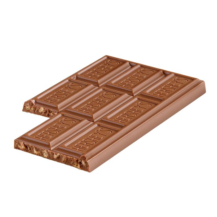 Image of HERSHEY'S Milk Chocolate with Waffle Cone Pieces Candy Bars, 1.4 oz (36 Count) Packaging