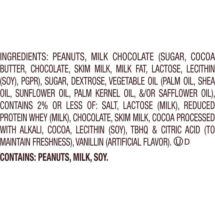 Image of REESE'S Milk Chocolate Peanut Butter Trees, Christmas Candy Packs, 1.2 oz (36 Count) Packaging